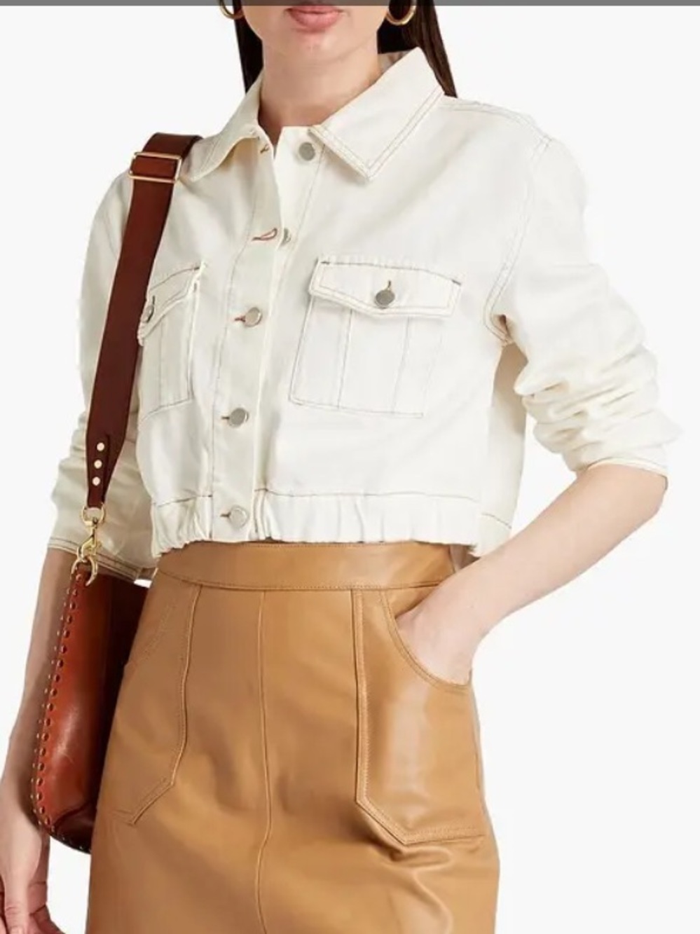 Ba&sh Azalea cropped jacket